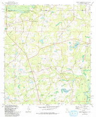 Hobbs Crossroads Florida Historical topographic map, 1:24000 scale, 7.5 X 7.5 Minute, Year 1982