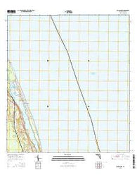 Hobe Sound Florida Current topographic map, 1:24000 scale, 7.5 X 7.5 Minute, Year 2015