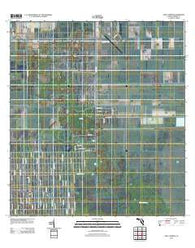 Hog Cypress Florida Historical topographic map, 1:24000 scale, 7.5 X 7.5 Minute, Year 2012