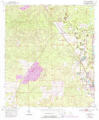 Holder Florida Historical topographic map, 1:24000 scale, 7.5 X 7.5 Minute, Year 1954