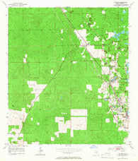 Holder Florida Historical topographic map, 1:24000 scale, 7.5 X 7.5 Minute, Year 1954
