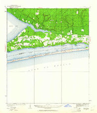 Holley Florida Historical topographic map, 1:62500 scale, 15 X 15 Minute, Year 1936