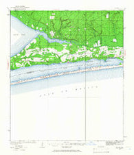 Holley Florida Historical topographic map, 1:62500 scale, 15 X 15 Minute, Year 1936