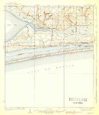 Holley Florida Historical topographic map, 1:62500 scale, 15 X 15 Minute, Year 1938