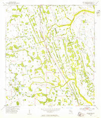 Holopaw SE Florida Historical topographic map, 1:24000 scale, 7.5 X 7.5 Minute, Year 1953