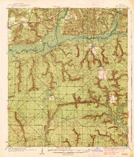 Holt Florida Historical topographic map, 1:62500 scale, 15 X 15 Minute, Year 1937
