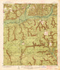 Holt Florida Historical topographic map, 1:62500 scale, 15 X 15 Minute, Year 1937