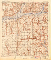Holt Florida Historical topographic map, 1:62500 scale, 15 X 15 Minute, Year 1937