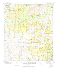 Holt Florida Historical topographic map, 1:62500 scale, 15 X 15 Minute, Year 1956