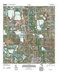 Homeland Florida Historical topographic map, 1:24000 scale, 7.5 X 7.5 Minute, Year 2012