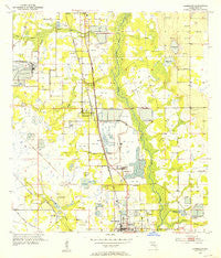 Homeland Florida Historical topographic map, 1:24000 scale, 7.5 X 7.5 Minute, Year 1952