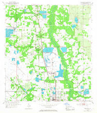 Homeland Florida Historical topographic map, 1:24000 scale, 7.5 X 7.5 Minute, Year 1952
