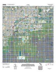 Homestead Florida Historical topographic map, 1:24000 scale, 7.5 X 7.5 Minute, Year 2012