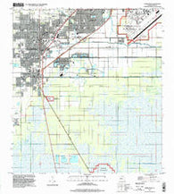 Homestead Florida Historical topographic map, 1:24000 scale, 7.5 X 7.5 Minute, Year 1994