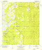 Homosassa Florida Historical topographic map, 1:24000 scale, 7.5 X 7.5 Minute, Year 1954