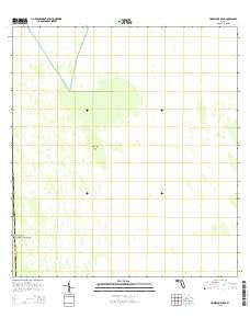 Horseshoe Head Florida Current topographic map, 1:24000 scale, 7.5 X 7.5 Minute, Year 2015