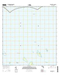 Horseshoe Keys Florida Current topographic map, 1:24000 scale, 7.5 X 7.5 Minute, Year 2015