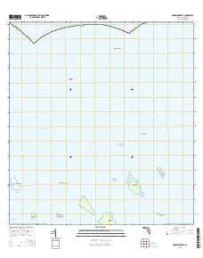 Horseshoe Keys Florida Current topographic map, 1:24000 scale, 7.5 X 7.5 Minute, Year 2015