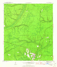 Hosford Florida Historical topographic map, 1:24000 scale, 7.5 X 7.5 Minute, Year 1945