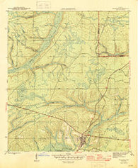 Hosford Florida Historical topographic map, 1:31680 scale, 7.5 X 7.5 Minute, Year 1945