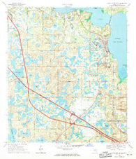 Howey In The Hills Florida Historical topographic map, 1:24000 scale, 7.5 X 7.5 Minute, Year 1969