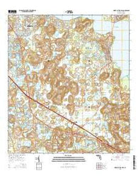 Howey In The Hills Florida Current topographic map, 1:24000 scale, 7.5 X 7.5 Minute, Year 2015