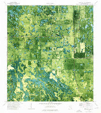 Immokalee 1 NE Florida Historical topographic map, 1:24000 scale, 7.5 X 7.5 Minute, Year 1974