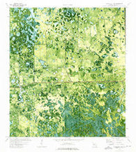 Immokalee 1 NW Florida Historical topographic map, 1:24000 scale, 7.5 X 7.5 Minute, Year 1974