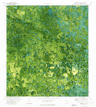 Immokalee 1 SW Florida Historical topographic map, 1:24000 scale, 7.5 X 7.5 Minute, Year 1974