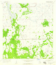 Immokalee SW Florida Historical topographic map, 1:24000 scale, 7.5 X 7.5 Minute, Year 1958
