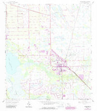 Immokalee Florida Historical topographic map, 1:24000 scale, 7.5 X 7.5 Minute, Year 1958