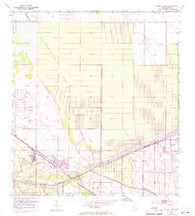 Indian Town Florida Historical topographic map, 1:24000 scale, 7.5 X 7.5 Minute, Year 1953