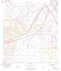 Indiantown SE Florida Historical topographic map, 1:24000 scale, 7.5 X 7.5 Minute, Year 1953
