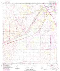 Indiantown SE Florida Historical topographic map, 1:24000 scale, 7.5 X 7.5 Minute, Year 1953