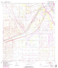 Indiantown SE Florida Historical topographic map, 1:24000 scale, 7.5 X 7.5 Minute, Year 1953