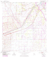 Indiantown SE Florida Historical topographic map, 1:24000 scale, 7.5 X 7.5 Minute, Year 1953