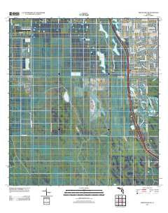 Indiantown NW Florida Historical topographic map, 1:24000 scale, 7.5 X 7.5 Minute, Year 2012