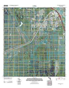 Indiantown SE Florida Historical topographic map, 1:24000 scale, 7.5 X 7.5 Minute, Year 2012