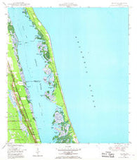 Indrio Florida Historical topographic map, 1:24000 scale, 7.5 X 7.5 Minute, Year 1948