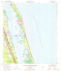 Indrio Florida Historical topographic map, 1:24000 scale, 7.5 X 7.5 Minute, Year 1948