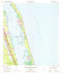Indrio Florida Historical topographic map, 1:24000 scale, 7.5 X 7.5 Minute, Year 1948