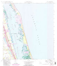 Indrio Florida Historical topographic map, 1:24000 scale, 7.5 X 7.5 Minute, Year 1948