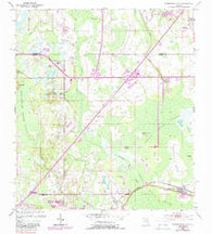Intercession City Florida Historical topographic map, 1:24000 scale, 7.5 X 7.5 Minute, Year 1953