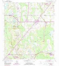 Intercession City Florida Historical topographic map, 1:24000 scale, 7.5 X 7.5 Minute, Year 1953
