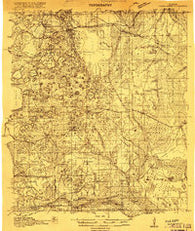 Interlachen Florida Historical topographic map, 1:48000 scale, 15 X 15 Minute, Year 1915