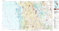 Inverness Florida Historical topographic map, 1:100000 scale, 30 X 60 Minute, Year 1979