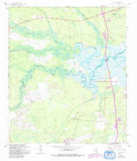 Italia Florida Historical topographic map, 1:24000 scale, 7.5 X 7.5 Minute, Year 1958