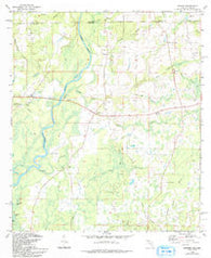 Izagora Florida Historical topographic map, 1:24000 scale, 7.5 X 7.5 Minute, Year 1982