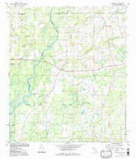 Izagora Florida Historical topographic map, 1:24000 scale, 7.5 X 7.5 Minute, Year 1994