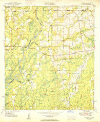 Izagora Florida Historical topographic map, 1:24000 scale, 7.5 X 7.5 Minute, Year 1950